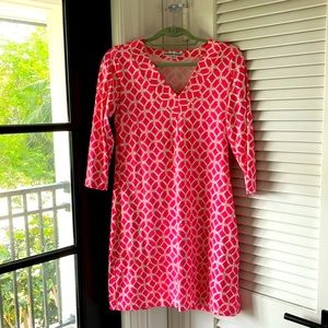 Barbara Gerwit v-neck dress.